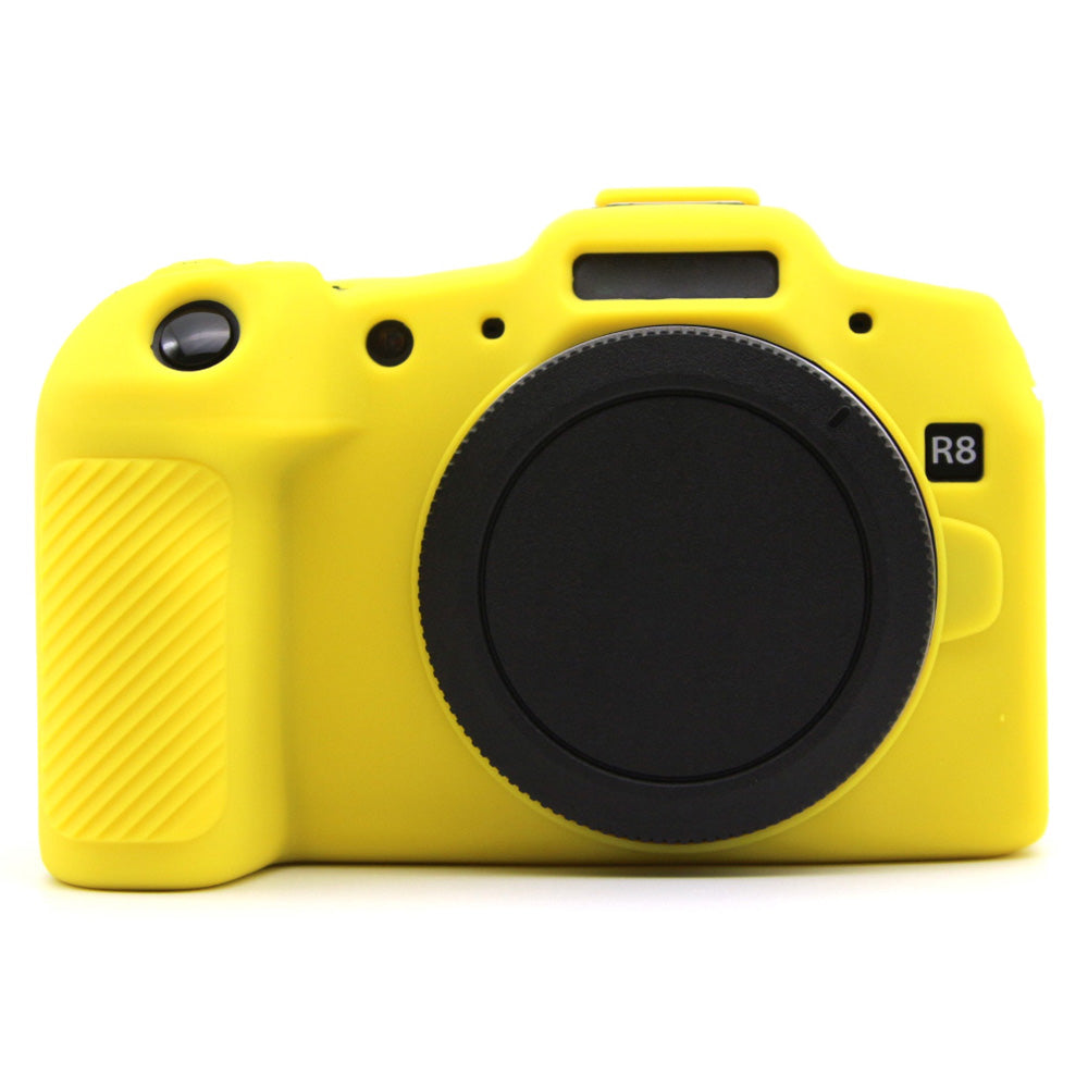 For Canon EOS R8 Anti-drop Camera Cover Soft Silicone Protective Case, Glossy For Canon EOS R8 Anti-drop Camera Cover Soft Silicone Protective Case, Glossy